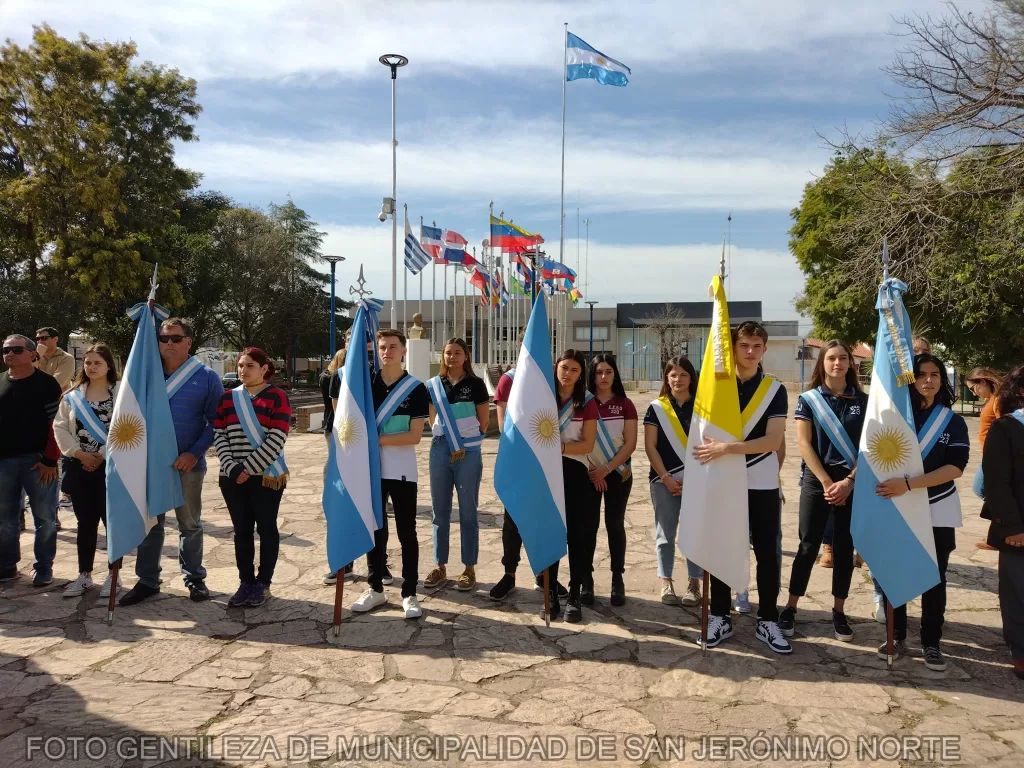 homenaje a los fundadores de san jerónimo norte