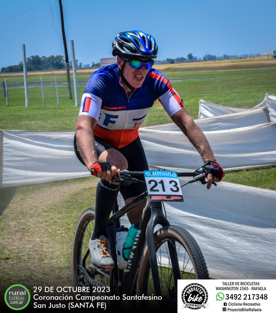 Horacio Greggio Rural Bike de San Justo.