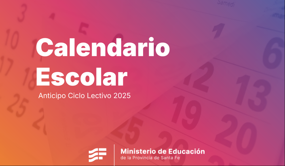 Calendario escolar 2025 santa fe