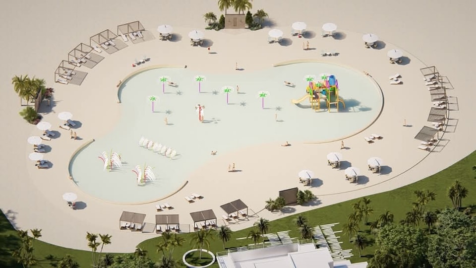 Parque Acuático en el Balneario Municipal de Esperanza