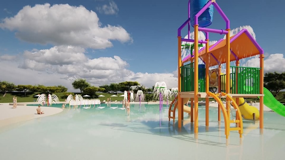 Parque Acuático en el Balneario Municipal de Esperanza