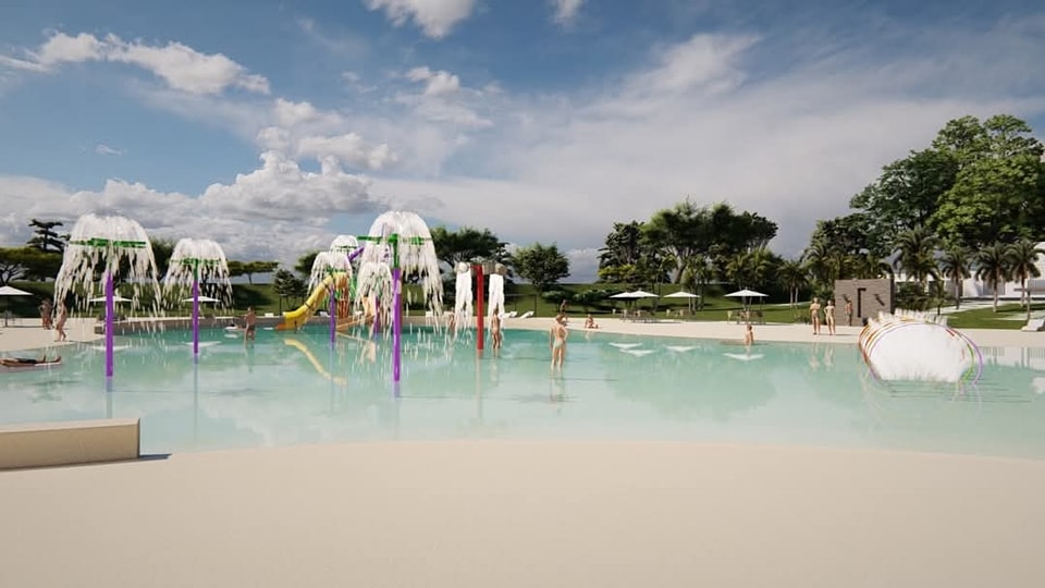 Parque Acuático en el Balneario Municipal de Esperanza
