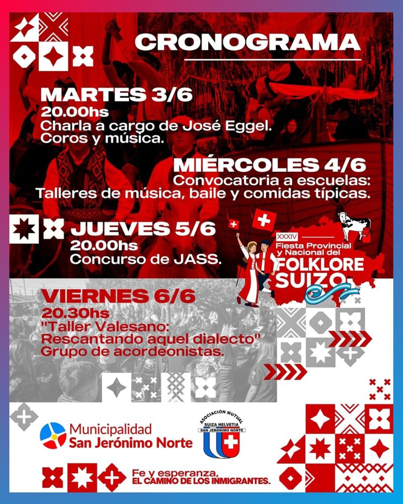 34° Fiesta Provincial y Nacional del Folklore Suizo