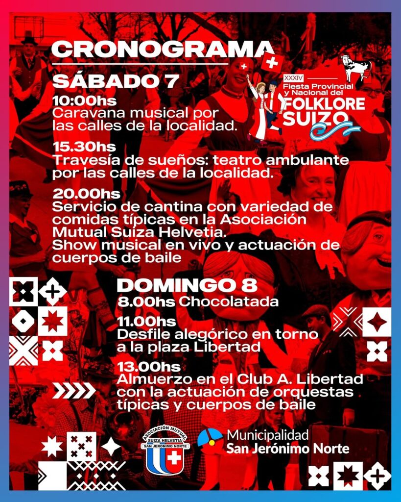 34° Fiesta Provincial y Nacional del Folklore Suizo