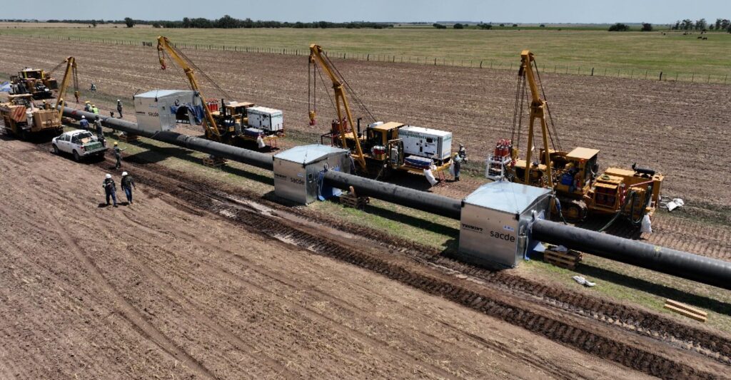 TGS gasoducto Santa Fe